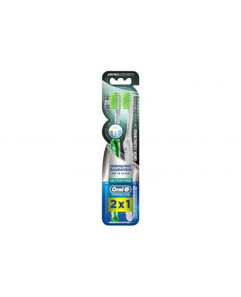 PACK ESCOVA DENTAL P&G ORAL-B ULTRAFINO 2UN