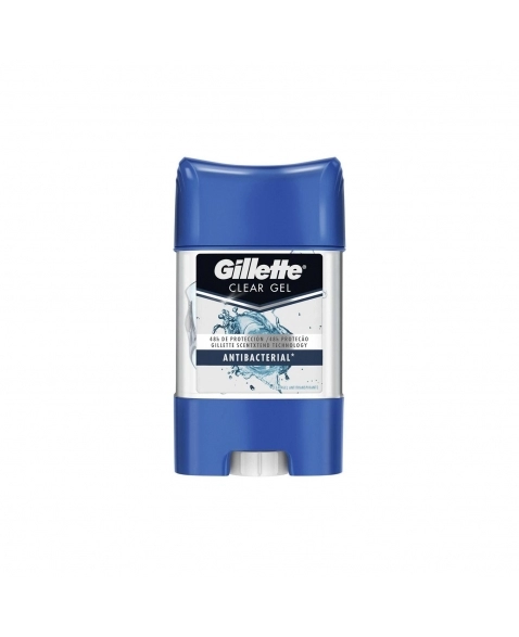 DESODORANTE AEROSOL P&G GILLETTE CLEAR GEL ANTIBACTERIAL 82G