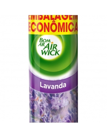 NEUTRALIZADOR DE ODORES LAVANDA AIR WICK BOM AR FRASCO 360ML EMBALAGEM ECONÔMICA