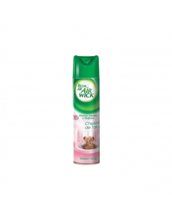 NEUTRALIZADOR DE ODORES CHEIRINHO DE TALCO AIR WICK BOM AR FRASCO 360ML EMBALAGEM ECONÔMICA