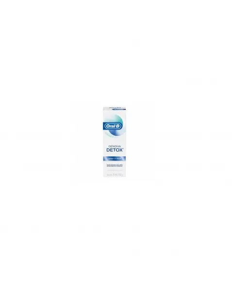 CREME DENTAL P&G ORAL B GENGIVA DETOX DEEP CLEAN 102G