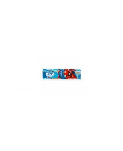 CREME DENTAL P&G ORAL B HOMEM ARANHA 50G