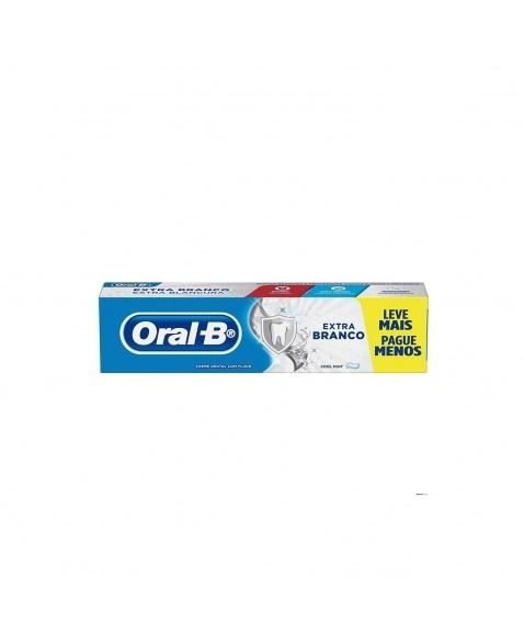 CREME DENTAL P&G ORAL B EXTRA BRANCO 150