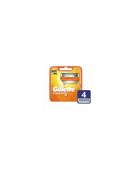 CARGA DE APARELHO PARA BARBEAR GILLETTE FUSION5 4 UNIDADES P&G