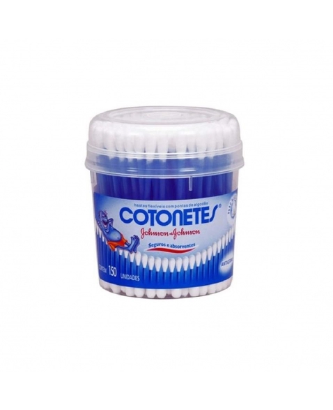 COTONETES JOHNSON & JOHNSON POTE COM 150 UNIDADES