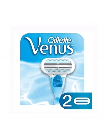 CARGA PARA APARELHO DE DEPILAR DESCARTÁVEL P&G GILLETTE VENUS 2 UNIDADES