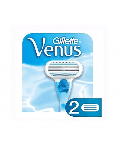 CARGA PARA APARELHO DE DEPILAR DESCARTÁVEL P&G GILLETTE VENUS 2 UNIDADES