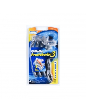 APARELHO DE BARBEAR P&G PRESTO 3 REGULAR LEVE 4 PAGUE 3