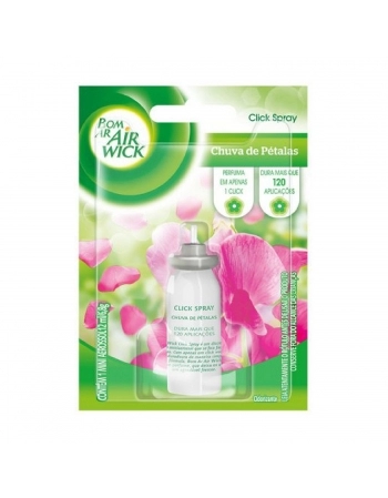 BOM AR CLICK SPRAY REFIL CHUVA PETAL 12ML