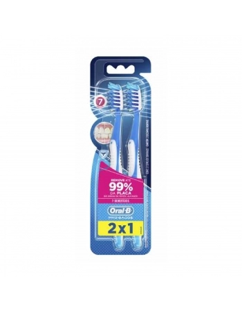 PACK ESCOVA DENTAL MACIA ORAL-B PRO-SAÚDE 7 BENEFÍCIOS 2 UNIDADES P&G