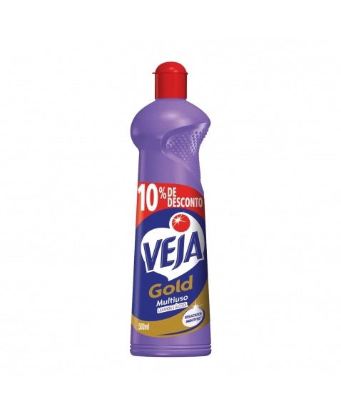 LIMPADOR VEJA MULTIUSO LAVANDA E ÁLCOOL 500ML