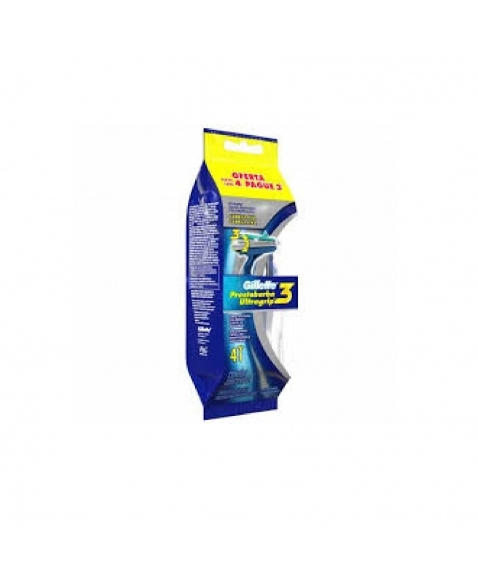 APARELHO DE BARBEAR P&G PRESTO ULTRAGRIP 3 LEVE 4 PAGUE 3