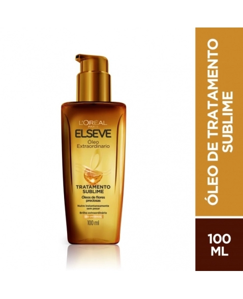 ÓLEO CAPILAR TRATAMENTO EXTRAORDINÁRIO ELSEVE 100ML