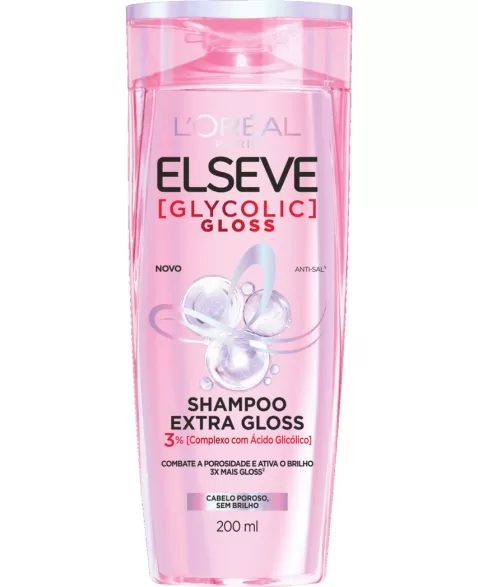 SHAMPOO ELSEVE GLYCOLIC GLOSS 200ML