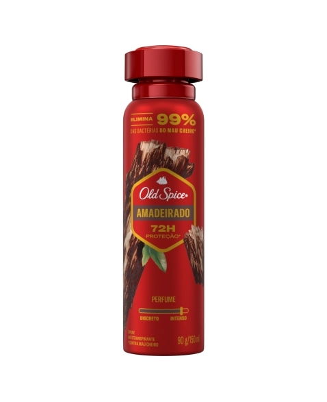 ANTITRANSPIRANTE AMADEIRADO OLD SPICE 150ML SPRAY