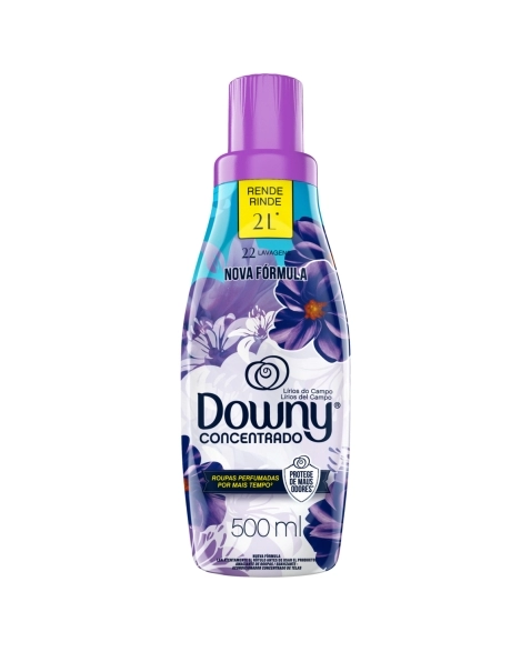 Downy Lírios do Campo Amaciante de Roupas 500ml