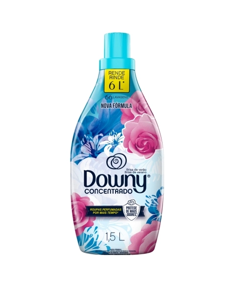 Downy Brisa de Verão Amaciante de Roupas 1,5L