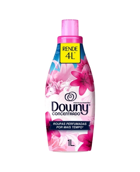 Downy Frescor da Primavera Amaciante de Roupas 1L