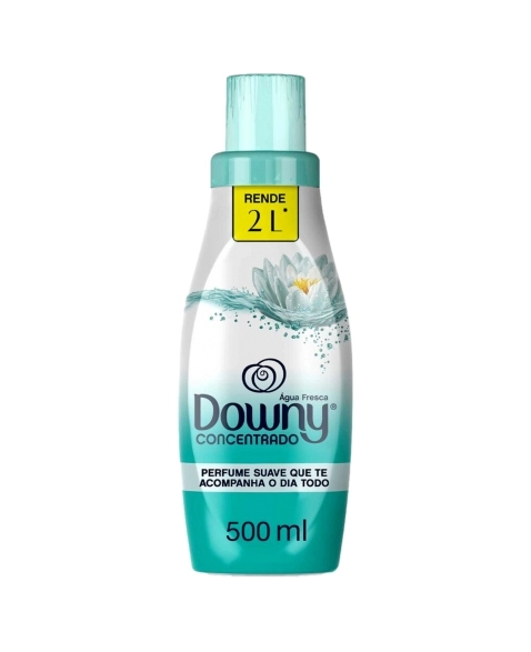 Downy Água Fresca Amaciante de Roupas Frasco 500ml