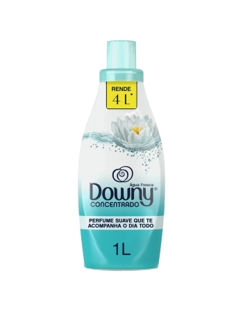 Downy Água Fresca Amaciante de Roupa Frasco 1L