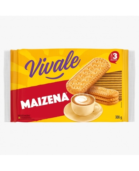 Biscoito Vivale Maizena Pacote com 300g